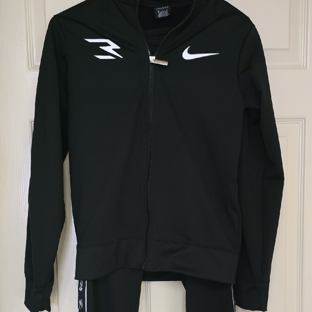 Nike Kids Black Tracksuit